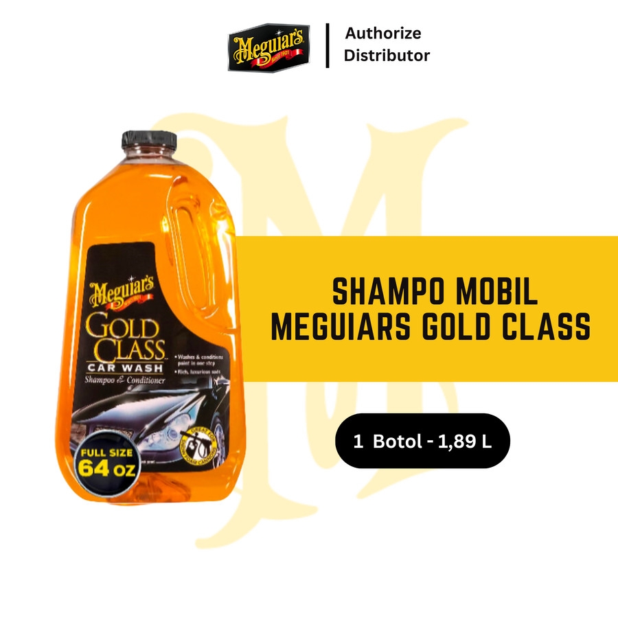 Meguiar's G7164 Gold Class Car Wash Shampoo & Conditioner - 64 oz. 