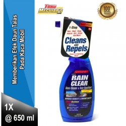 Glass Science™ Rain Clear® Glass Cleaner & Repellent (22 oz / 650 ml) by UNELCO