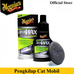 Meguiars G191016 Meguiar's 3 in 1 Wax [16 oz] - Membersihkan, Mengkilapkan dan Melindungi Cat Mobil